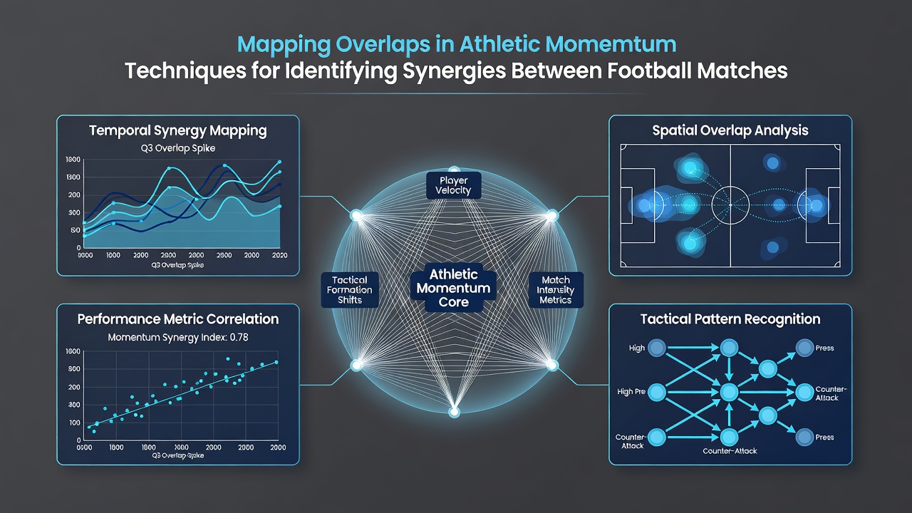 Detailed chart illustrating synergy detection between in-play football momentum and horse racing sectional data